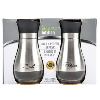Ideal Kitchen Stainless Steel Salt&Pepper Shaker