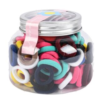 Hair Mini Elastics Asst Color