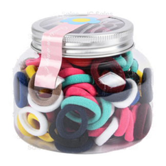 Hair Mini Elastics Asst Color