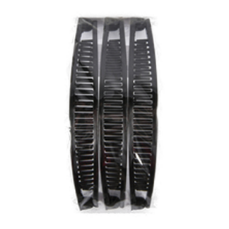 Banana Hair Clips Black Color 3 Pc