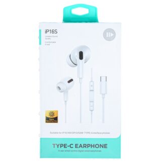 Ip16S Type-C In-Ear Digital Wired Headphones
