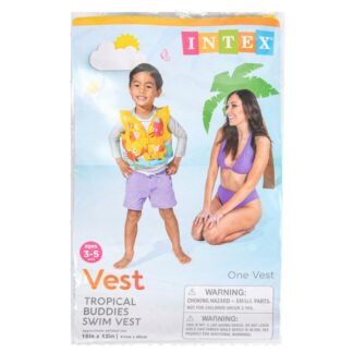Hs Tropical Buddies Swim Vest For Ages 3-5