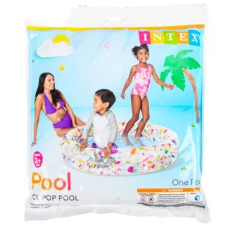 Hs Intex Inflatable Pool Ice Pop 48 X 10 In