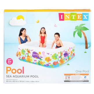 Hs Sea Aquarium Inflatable Pool 62.5 X 62.5 In