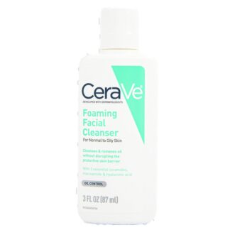 Cerave Foaming Facial Cleanser Normal/Dry Skin 3 Oz