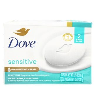 Dove Beauty Bar Soap Sensitive 3.75 Oz 2 Pk