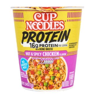Cup Noodles Protein Hot&Spicy Chicken Flav 2.54 Oz