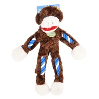 Cozy Buddy Dog Plush Toy Monkey Medium