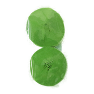Streamers Lime Green 1.7" X 82Ft 2 Ct