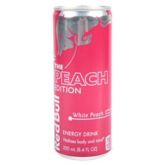 Red Bull Energy Drink White Peach 8.4 Oz