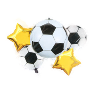 Foil Balloon Football Asst 22 In