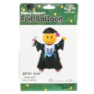 Hg Foil Balloon Graduate Doctor 29 X 41 In