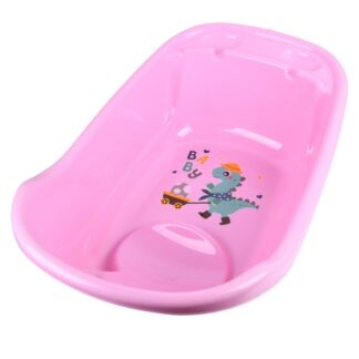 Plastic Baby Bathtub Pink/Blue 30.5 X 18 X 11.5 In