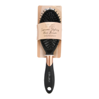 Celavi Supreme Styling Oval Hair Brush Black & Gold