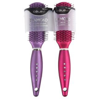Celavi Styling Diamond Hair Brush Asst Color