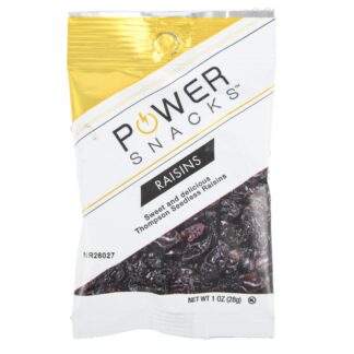 Power Snacks Raisins 1 Oz