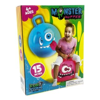 Hopper Ball Asst Monster Print 15 In