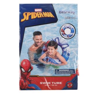 Hs Spider-Man Swim Ring Tube 22 In