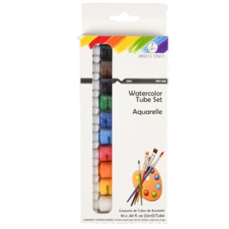 Watercolor Tube Aquarelle Set 10 Ct