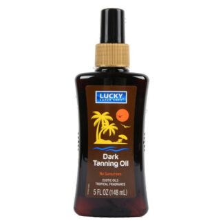 Lucky Dark Tanning Oil Spray No Spf 5 Oz