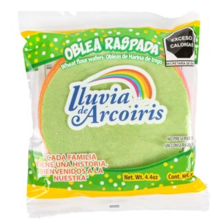 Oblea Raspada/Flour Wafer Arcoiris 4.4 Oz
