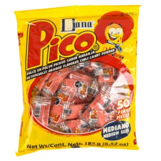 Pico Dulce Polvo/Candy Powder Sabor Naranja 6.52 Oz