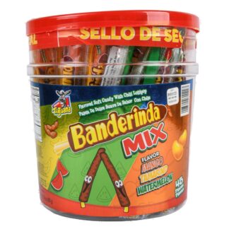 Tia Juana Banderilla/Chili Lollipop Asst Flavors 45 Ct