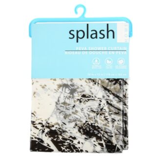 Shower Curtain Peva Forest Beige 70 X 72 In