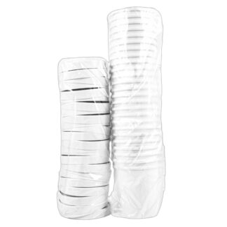 Solo Soup Food Container W/Lid White 250 Ct 16 Oz