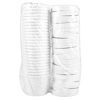 Solo Round Food Container W/Lid White 250 Ct 12 Oz