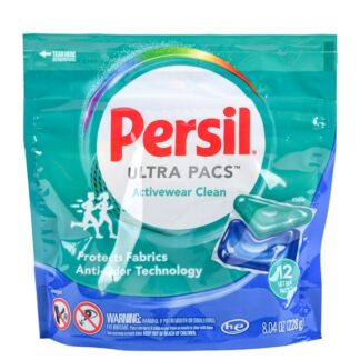 Persil Ultra Pacs Detergent Active Clean 12 Ct