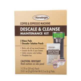 Descale & Cleanse Kit F/Coffee & Espresso Machine