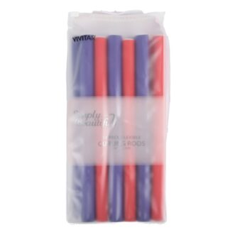 Vivitar Flexible Curling Rods Size 3/4 In 12 Pk