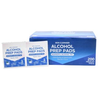 Alcohol Prep Medium Pads 200 Ct