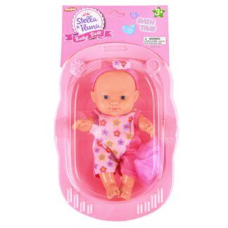 Stella & Iluna Baby Doll Toy Bath Time