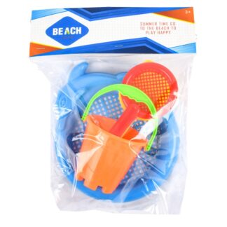Hs Beach Toys In Bag Asst 4 Pc