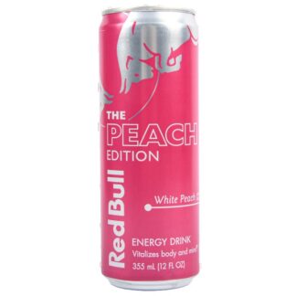 Red Bull Energy Drink White Peach 12 Oz