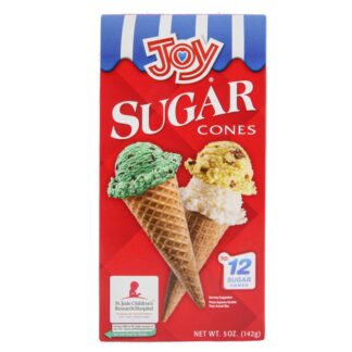 Joy Sugar Cones 12 Ct 5 Oz
