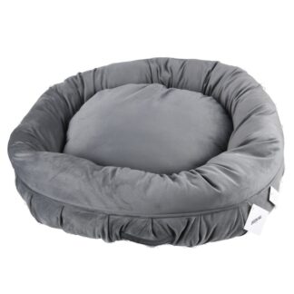 Pet Bed Gray Large 30 In