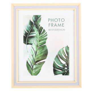 Photo Frame Double Lined Asst Colors 8 X 10 In