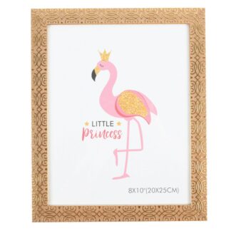 Photo Frame Textured Metallic Gold 8 X 10 In