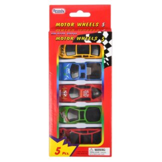 Die-Cast Racing Cars Asst Colors 2.75 In 5 Pc