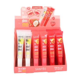 Santee Juice Lip Gloss Asst Flavors 0.30 Oz