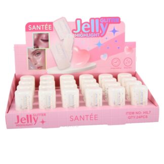 Santee Glitter Jelly Face Highlighter 0.21 Oz