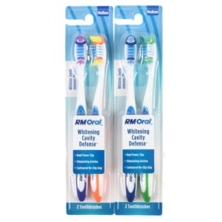 Rm Oral Cavity Defense Toothbrush Medium 2 Ct