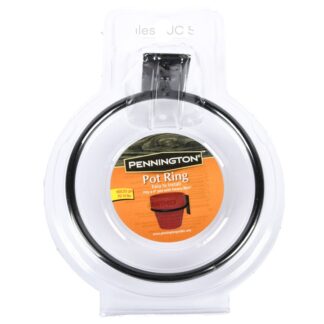 Wall Mounted Pot Ring Planter Black 4 In