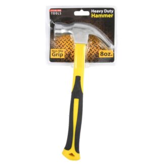 Heavy Duty Hammer With Non-Slip Grip 8 Oz