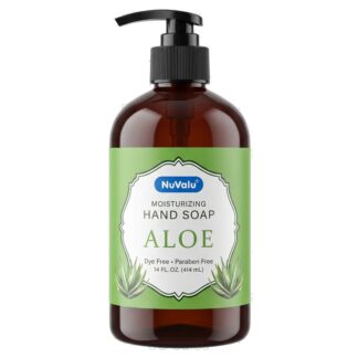 Nuvalu Liquid Hand Soap Aloe 14 Oz
