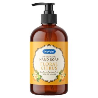 Nuvalu Liquid Hand Soap Floral Citrus 14 Oz