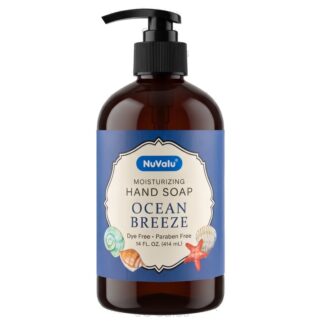 Nuvalu Liquid Hand Soap Ocean Breeze 14 Oz